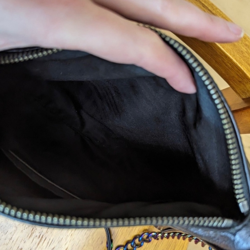 Rebecca Minkoff Mini MAC Oil Slick Iridescent Crossbody Shoulder Bag Purse - Picture 14 of 16